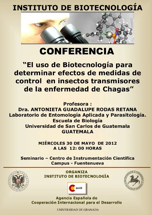 El uso de Biotecnología para determinar efectos de medidas de control en insectos transmisores de la enfermedad de Chagas