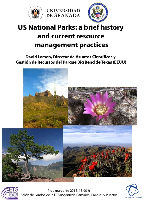 Conferencia US National Parks: a brief history and current resource management practices