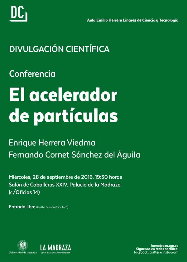 Conferencia "El acelerador de partículas"