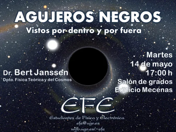 Conferencia "Agujeros negros"