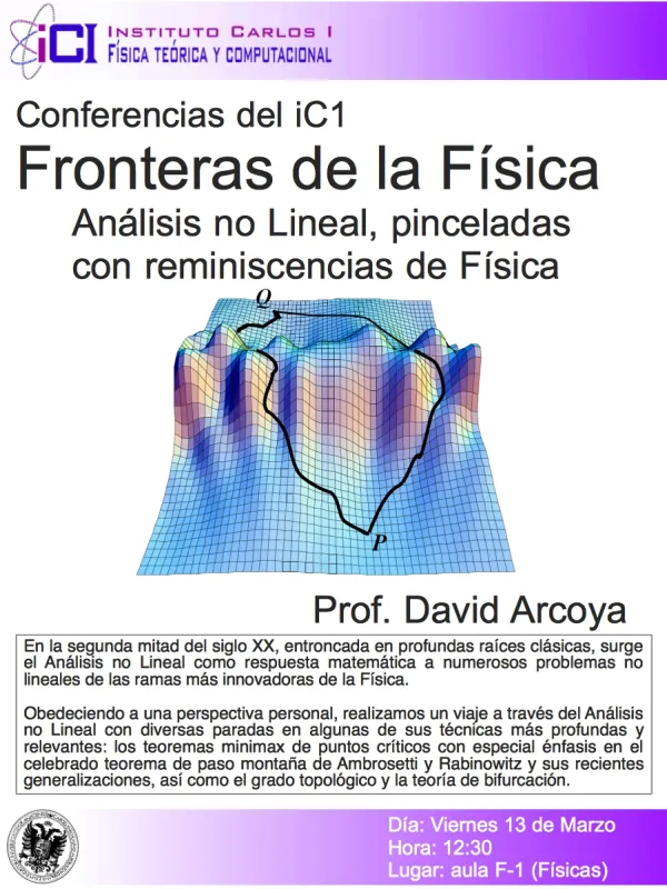 Análisis no Lineal, pinceladas con reminiscencias de Física