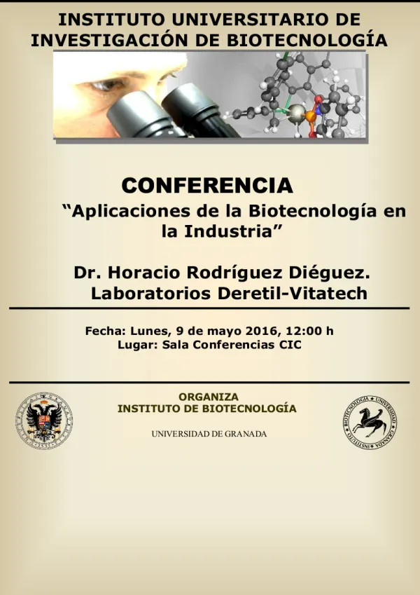 Aplicaciones de la Biotecnología en la Industria