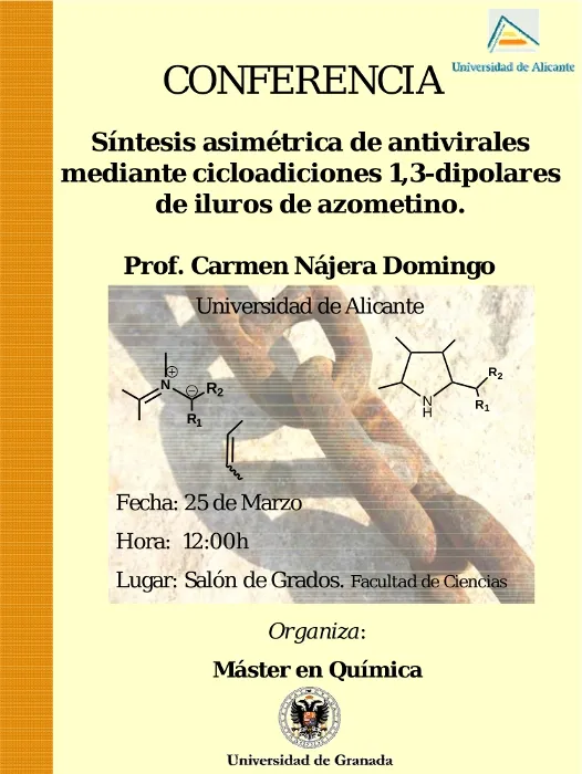 Síntesis Asimétrica de Antivirales mediante Cicloadiciones 1,3-dipolares de Iluros de Azometino