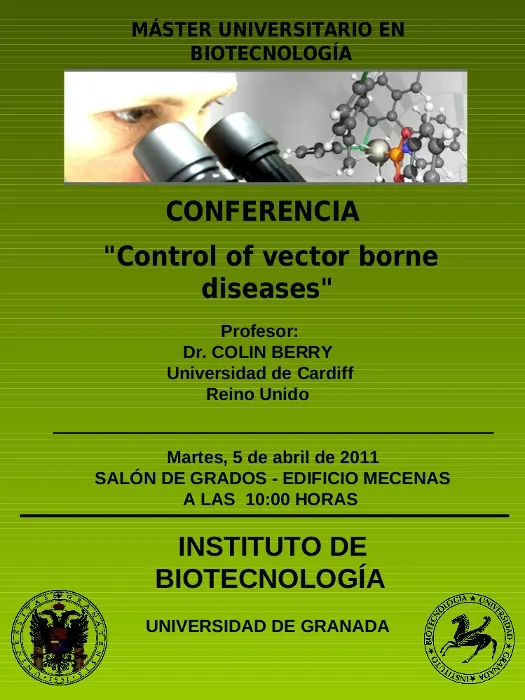 Control of vector borne diseases