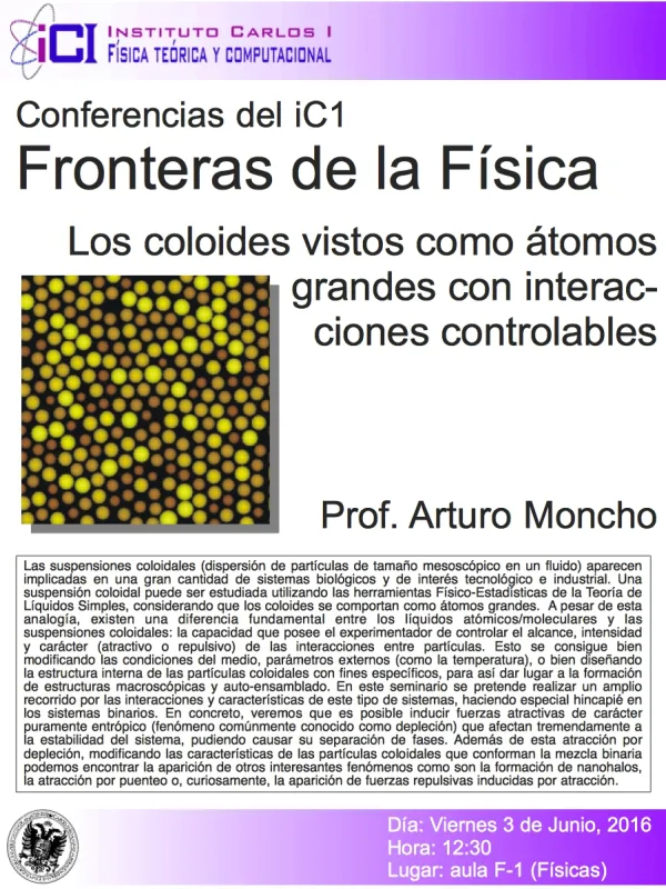 Los coloides vistos como átomos grandes con interacciones controlables