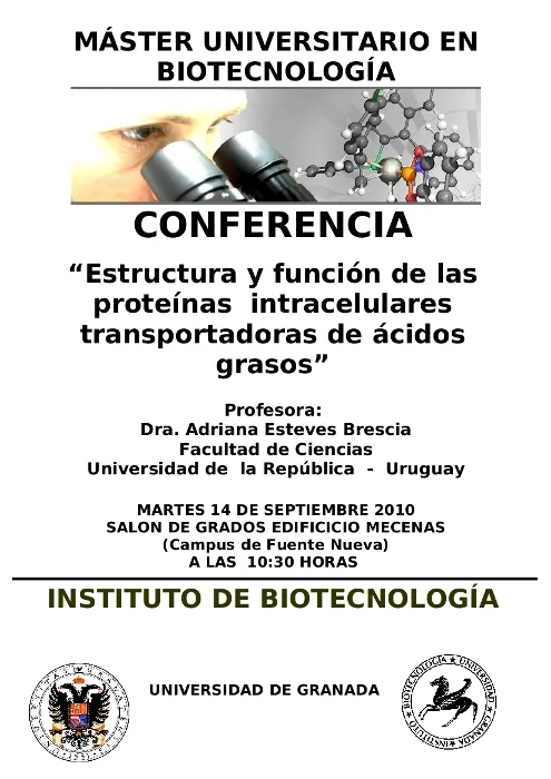 Estructura y función de las proteínas intracelulares transportadoras de ácidos grasos