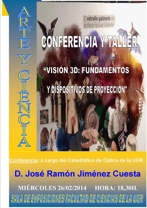 Conferencia VISIÓN 3D y Taller de Pintura