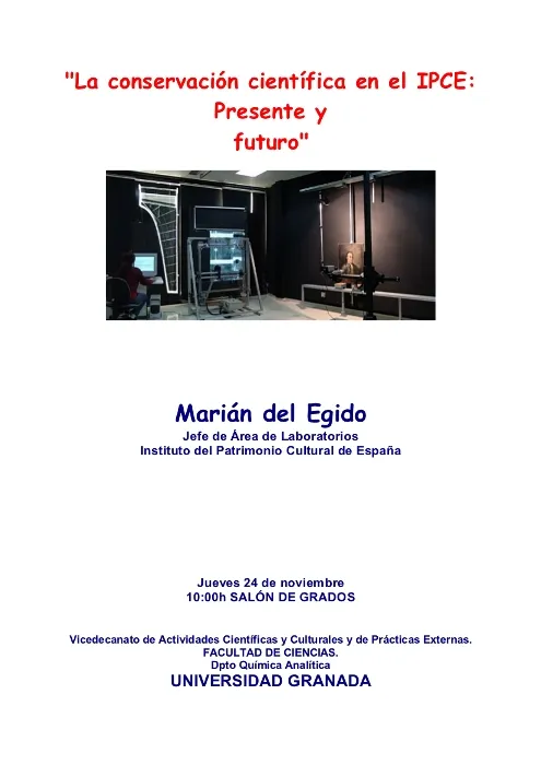 La conservación científica en el IPCE: Presente y Futuro