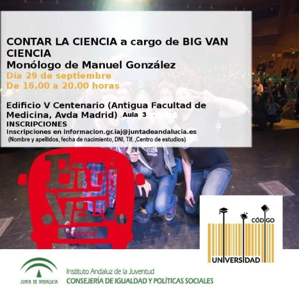 CONTAR LA CIENCIA con BIG VAN CIENCIA 