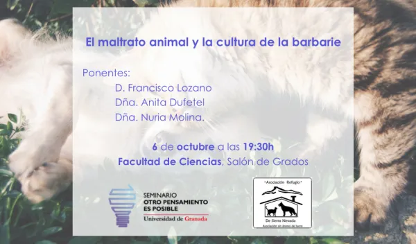 El maltrato animal y la cultura de la barbarie.