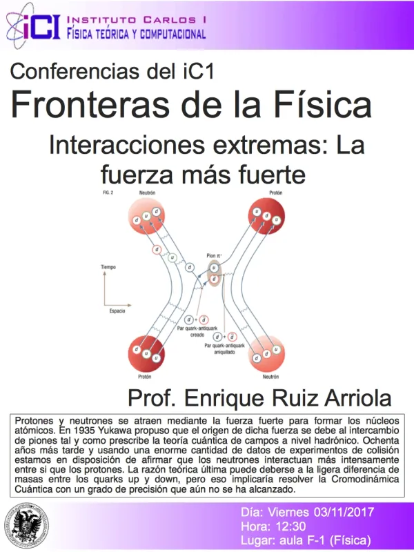 Interacciones extremas: La fuerza más fuerte