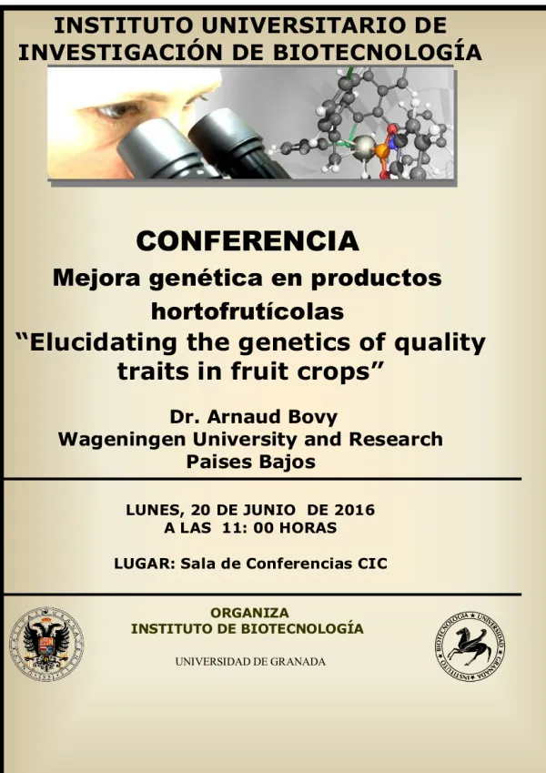 Mejora genética en productos hortofrutícolas