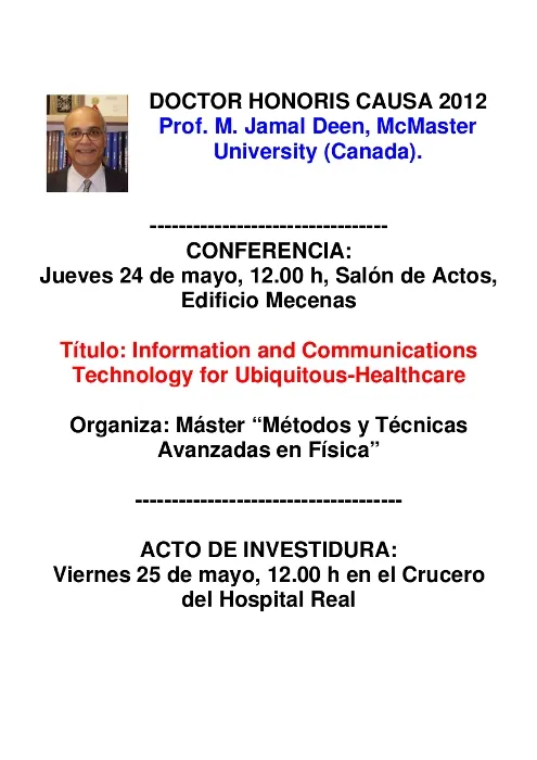 Information and Communications Technology for Ubiquitous-Healthcare