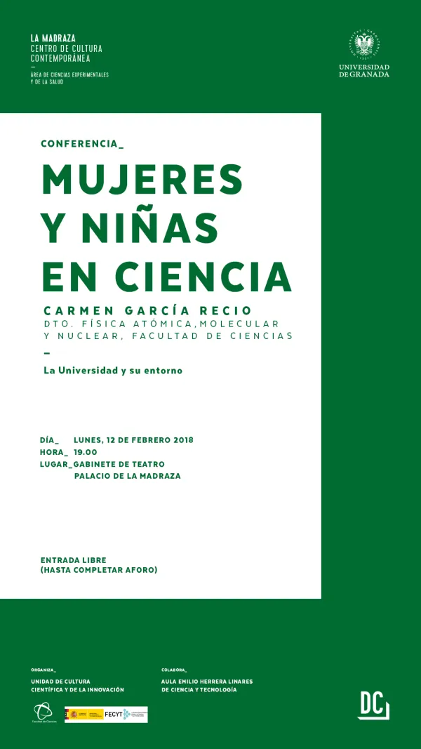 Conferencia “Mujeres y niñas en ciencia”