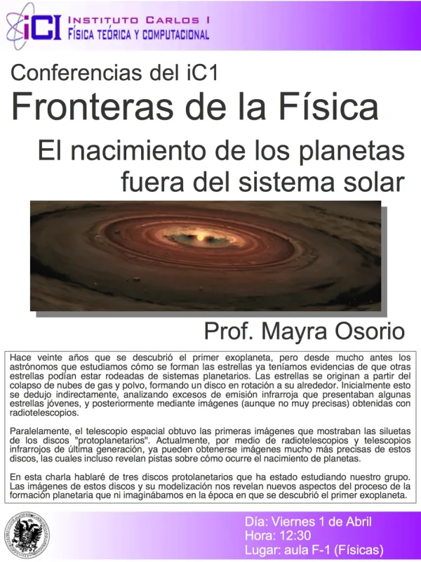 El nacimiento de los planetas fuera del sistema solar