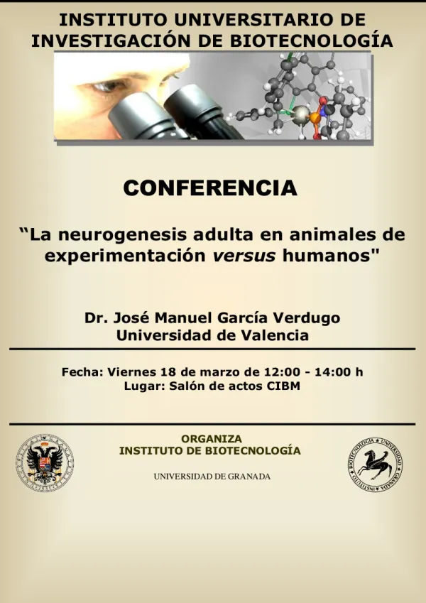 La neurogenesis adulta en animales de experimentación versus humanos