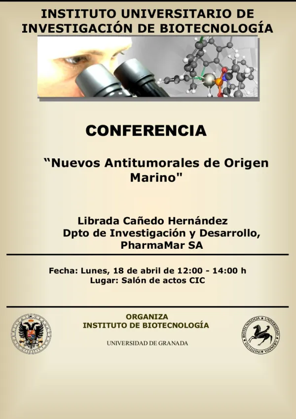 Nuevos Antitumorales de Origen Marino