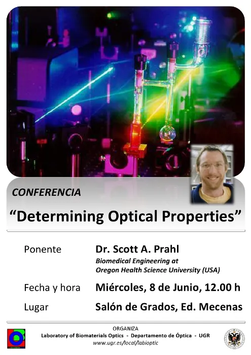 Conferencia “Determining Optical Properties”