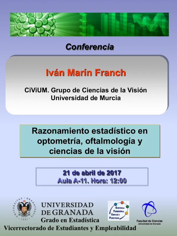 Razonamiento estadístico en optometría, oftalmología y ciencias de la visión