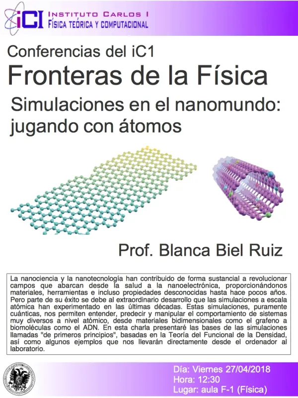 Simulaciones en el nanomundo: jugando con átomos
