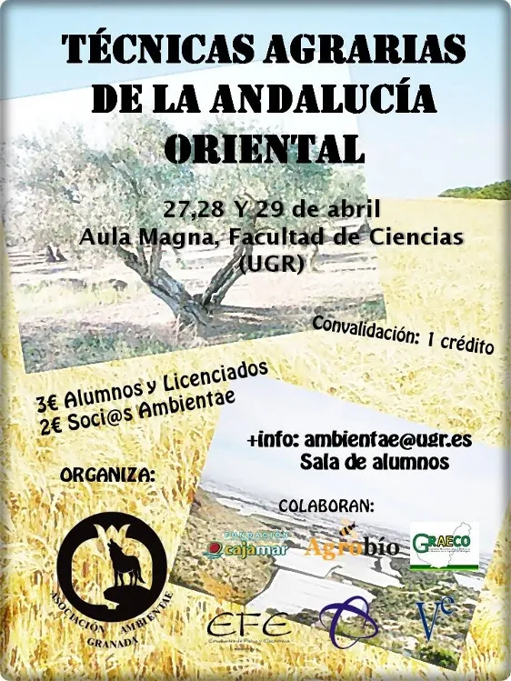 Curso de técnicas agrarias de andalucía oriental