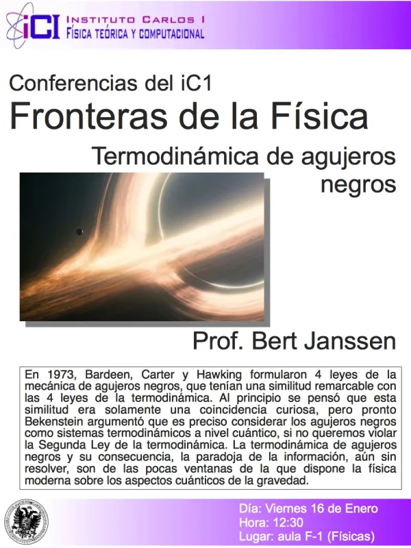 Termodinámica de agujeros negros