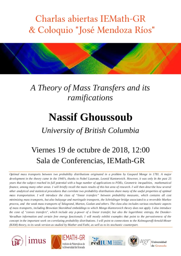  A Theory of Mass Transfers and its ramifications