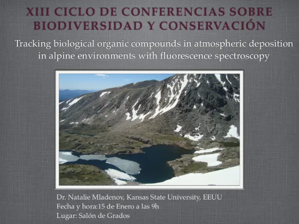Tracking biological organic compounds in atmospheric deposition in alpine environments with fluorescence spectroscopy