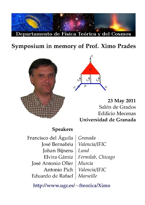 Symposium in memory of Prof. Ximo Prades