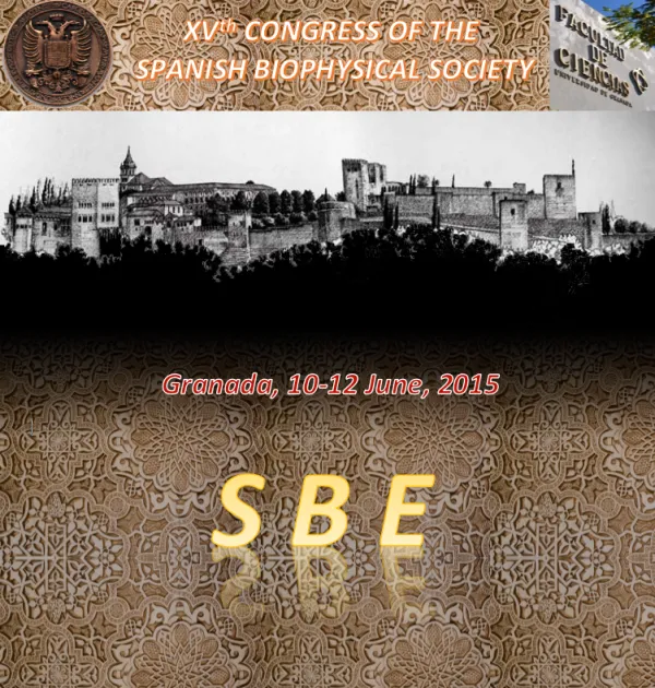XV Congreso de la Sociedad de Biofísica