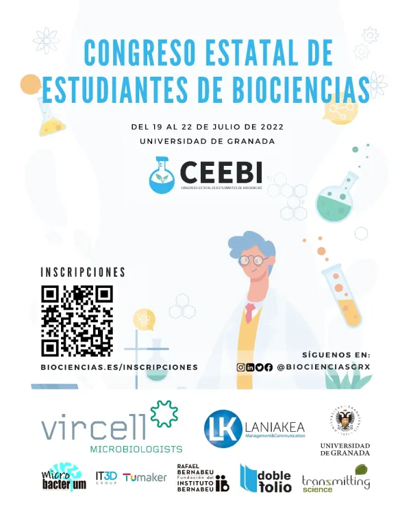 I Congreso Estatal de Estudiantes de Biociencias (CEEBI) — Apertura de nuevas modalidades de inscripción