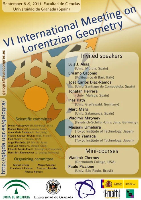 VI International Meeting on Lorentzian Geometry