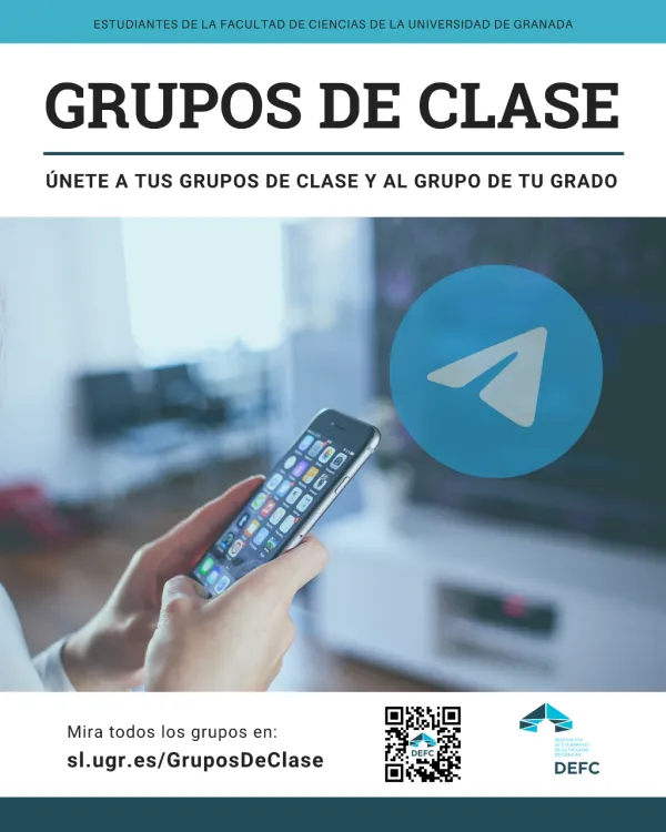 Grupos de clase de los grados de la Facultad de Ciencias