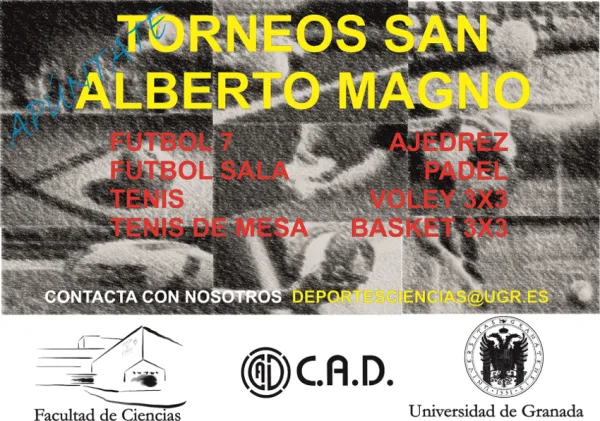 Torneos Deportivos en honor al Patrón de la Facultad de Ciencias