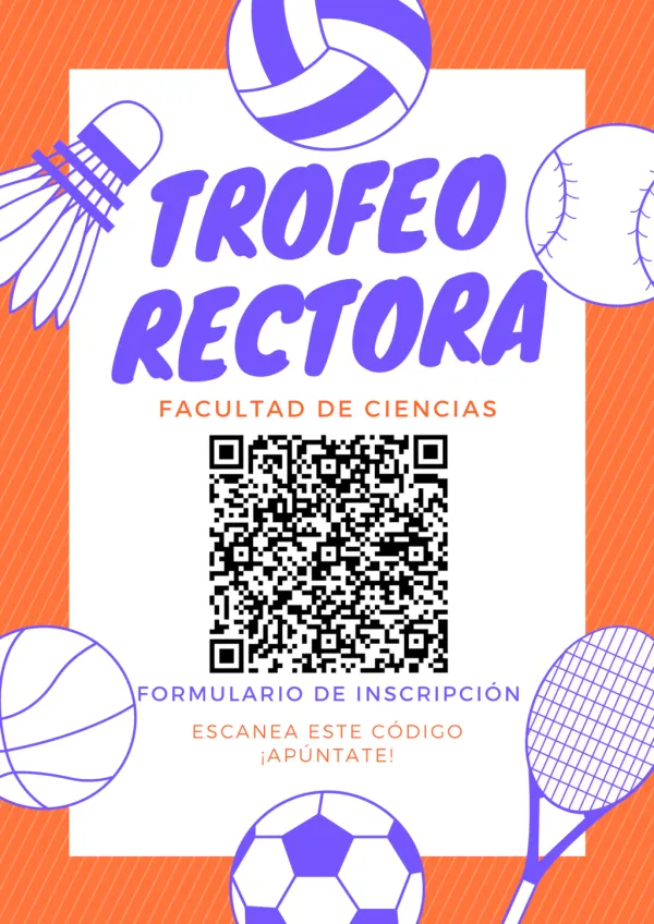 Trofeo Rectora en la Facultad de Ciencias