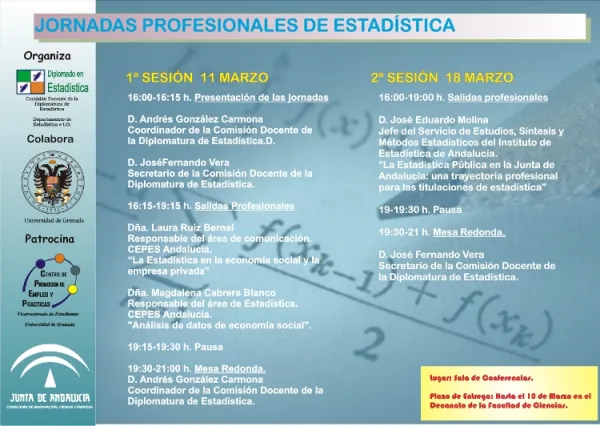 Jornadas Profesionales de Estadística
