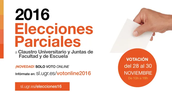 Elecciones Parciales para Claustro, Juntas de Facultad y Consejos de Departamento