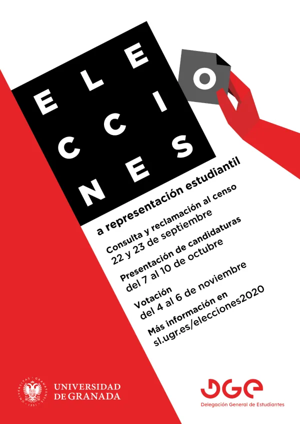 Elecciones generales a Delegación General de Estudiantes y Delegaciones de Centro 2020