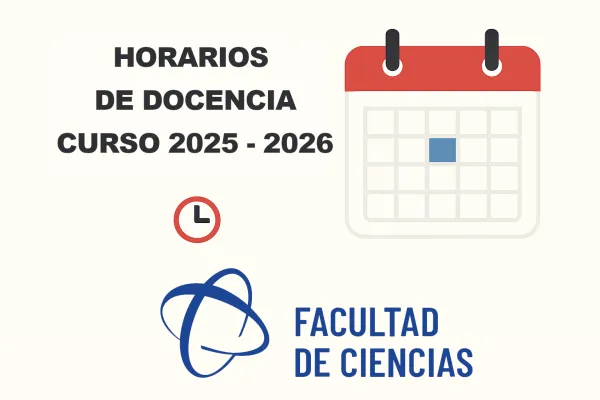 Horarios de Docencia para el curso 2025-26