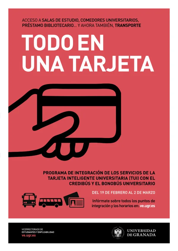 Integración del Credibús en la Tarjeta Universitaria TUI