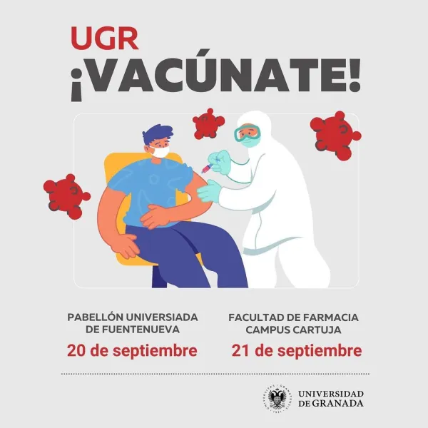 Vacunación abierta para la ciudadanía en la Universidad de Granada