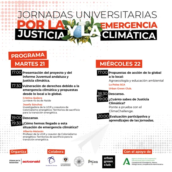 Jornadas Universitarias por la Justicia Climática: Una mirada interseccional