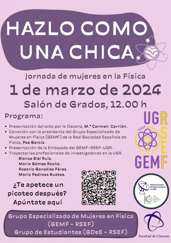 Hazlo como una chica: Jornada de mujeres en física