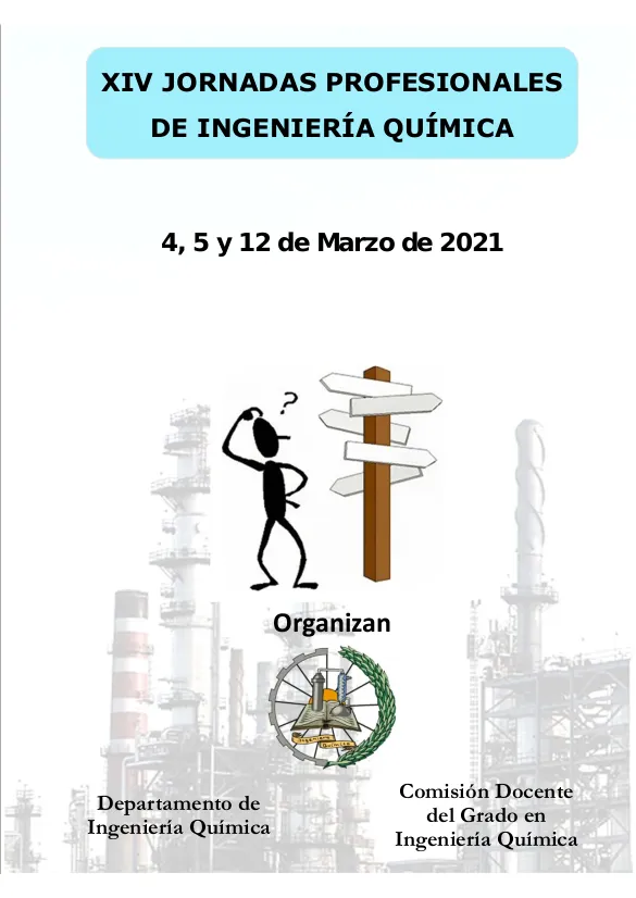 XIV Jornadas profesionales Ingeniería Química, Universidad de Granada