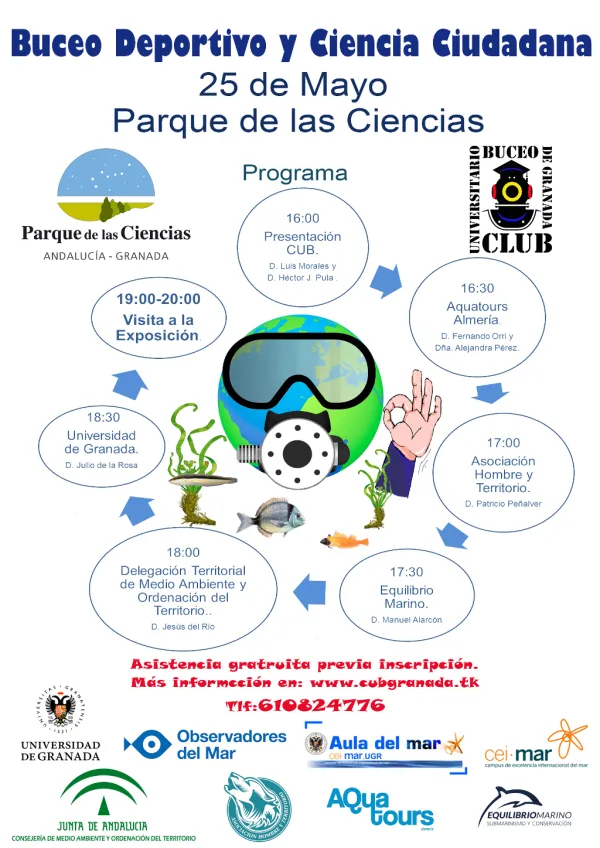 Jornada Buceo Deportivo y Ciencia Ciudadana
