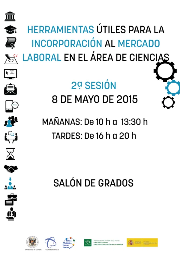 Herramientas útiles para la incorporación al mercado laboral en el área de ciencias. 2ª Sesión