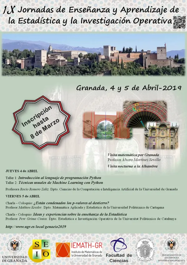 IX Jornadas de Enseñanza y Aprendizaje de la Estadística y la Investigación Operativa