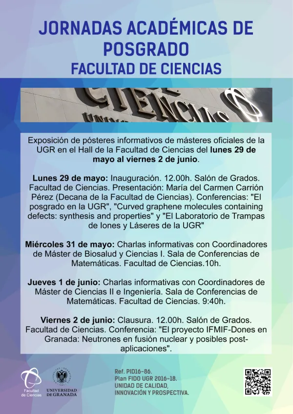 Jornadas Académicas de Posgrado de la Facultad de Ciencias