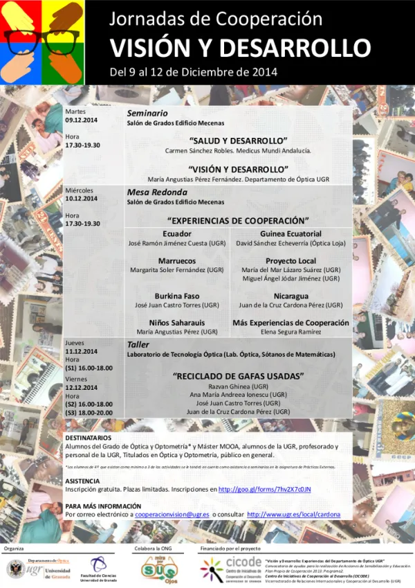 Jornadas de Cooperación: Visión y Desarrollo