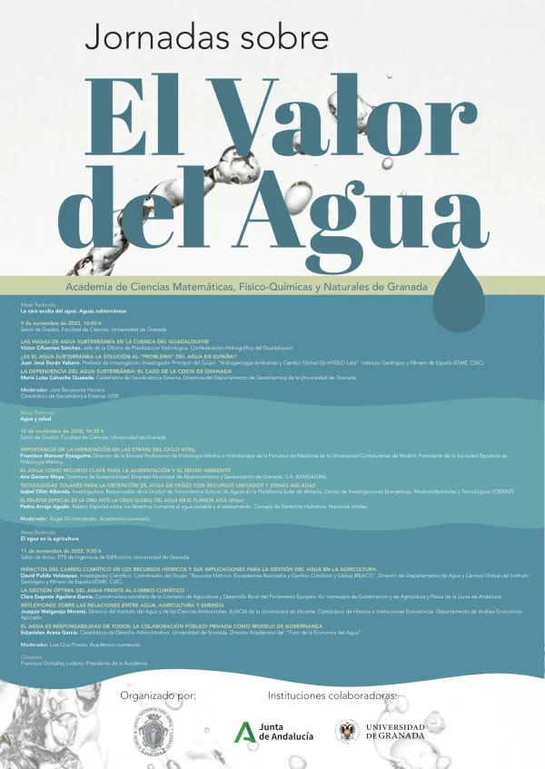 Jornadas sobre el Valor del Agua 